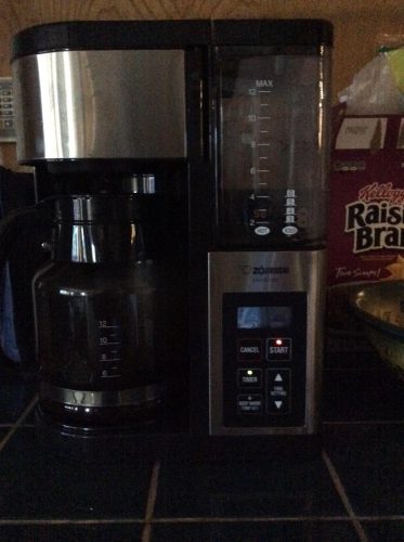 EC-YTC100XB Coffee Maker, 10-Cup, Stainless Steel/Black photo review