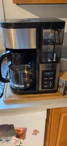 EC-YTC100XB Coffee Maker, 10-Cup, Stainless Steel/Black photo review