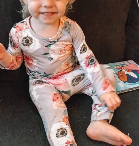 Posh Peanut Pajamas Set - Kids Two Piece Girls PJ - Toddler Sleepers Little Girl Clothes - Soft Viscose Bamboo - Easy Care photo review