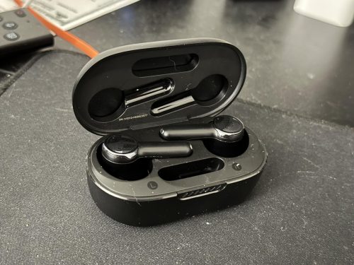 Quantum TWS Noise Cancelling Gaming Earbuds (2.4Ghz Wireless or Bluetooth),Black, Small photo review